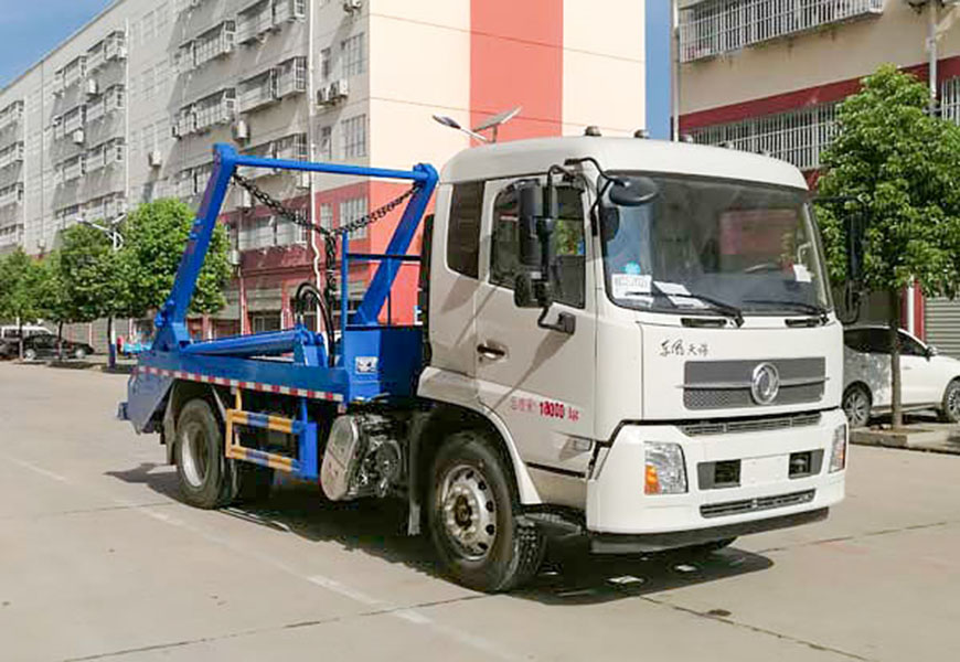 東風天錦擺臂式垃圾車 國六