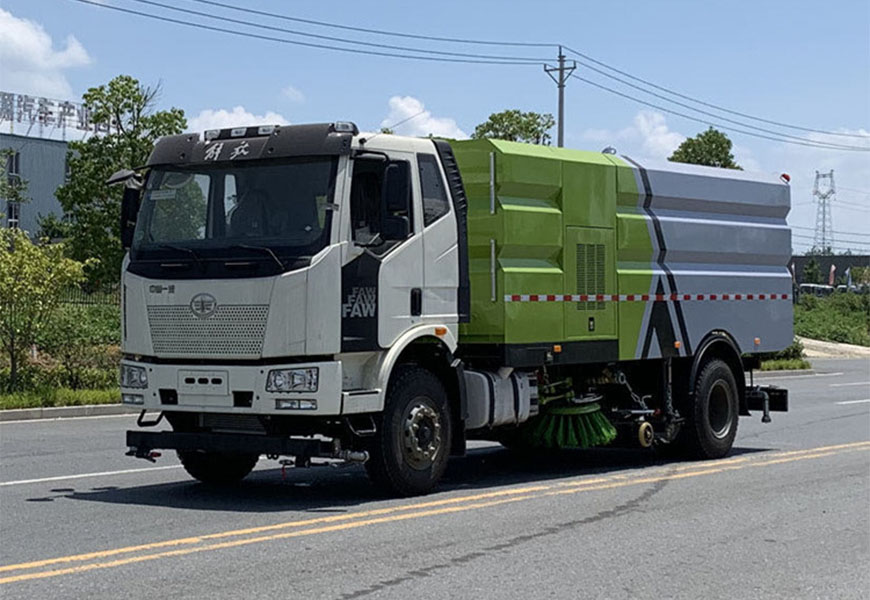 一汽解放J6洗掃車16方 國六