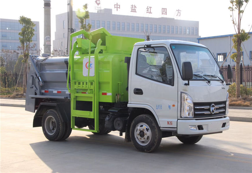 凱馬3方餐廚垃圾車 國(guó)六