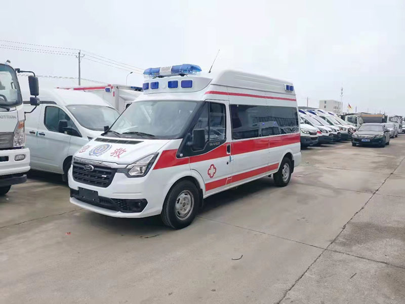 福特V348長(zhǎng)軸自動(dòng)檔救護(hù)車 國六